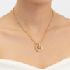 Eternal Bond Interlocking Necklace