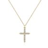 Dazzling Faith Cross Necklace