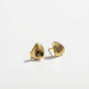 Sculptural Molten Gold Dome Studs