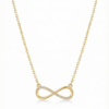 Elegant Infinity Symbol Pendant Necklace by Yugmani