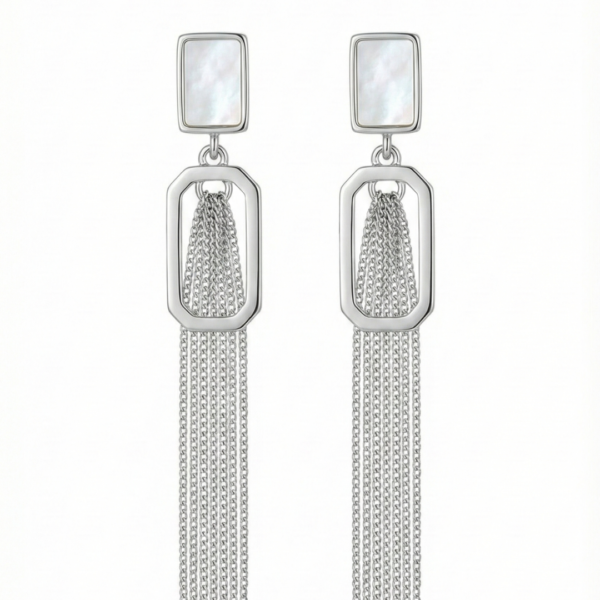 Modern Tassel Dangle Earrings