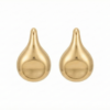Sculpted Teardrop Statement Earrings by Yugmani