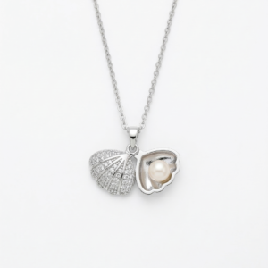 11 Oceanic Treasure Pearl Shell Necklace