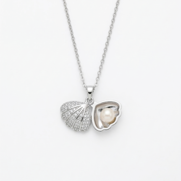11 Oceanic Treasure Pearl Shell Necklace