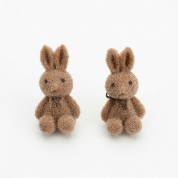 Modernist Hammered Silver Asymmetrical Hoop Earrings